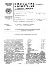 Шихта для индукционной наплавки (патент 529033)