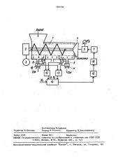 Способ автоматического управления процессом отжима растительного сырья в шнековых прессах (патент 1585784)