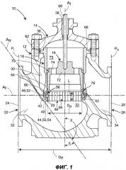 Выпрямляющее поток седельное кольцо и регулирующий клапан с выпрямляющим поток седельным кольцом (патент 2635176)