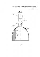 Система проветривания уклонного блока нефтешахты (патент 2652769)
