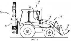 Строительная машина с улучшенной эргономикой органов управления (патент 2556802)