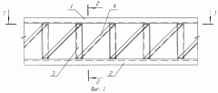 Решетчатая конструкция (патент 2263189)
