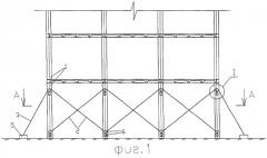 Способ строительства каркасных зданий (патент 2283401)