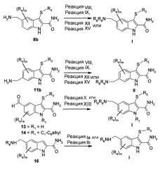 Амиды 3-замещенной 5- и 6-аминоалкилиндол-2-карбоновой кислоты и родственные аналоги как ингибиторы казеинкиназы i  (патент 2369599)