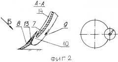 Комбинированное почвообрабатывающее орудие (патент 2555036)