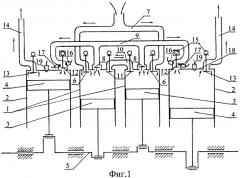Двигатель внутреннего сгорания меньшова (патент 2435975)