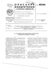 Суспензия для нанесения карбонатных покрытий оксидных катодов (патент 451144)