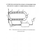 Устройство для подогрева воды в автоводоцистерне при эксплуатации в условиях низких температур (патент 2597296)