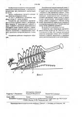 Устройство для извлечения корнеплодов из почвы (патент 1701150)