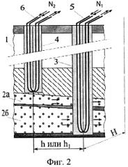 Способ посезонного использования низкопотенциального тепла приповерхностного грунта и скважинные теплообменники для осуществления вариантов способа (патент 2483255)