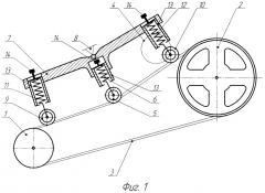 Ременная передача (патент 2651790)