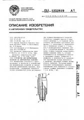 Устройство для формирования покрытия на длинномерных изделиях (патент 1252819)