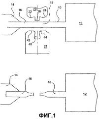 Устройство для закрывания и разрезания участка трубы (патент 2281191)