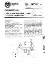 Система регулирования температуры пара редукционно- охлаждающей установки (патент 1108286)