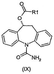 Способ рацемизации (s)-(+) и (r)-(-)-10,11-дигидро-10-гидрокси-5н-дибенз(b, f)азепин-5-карбоксамида и их оптически обогащенных смесей (патент 2345986)