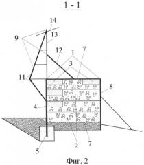 Способ возведения лавинорезов биопозитивной конструкции (патент 2432430)