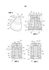 Безыгольный соединитель со сжимаемой упругой мембранной вставкой и соответствующий способ (патент 2607513)