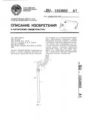 Зубная щетка (патент 1253602)
