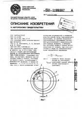 Станок для изготовления резьбы на резьбонакатном инструменте типа ролик-кольцо (патент 1199387)