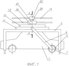 Модернизированное богданова устройство для подъема и перемещения автомобиля или другого транспортного средства (патент 2562474)