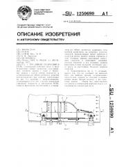 Русловой гидродвигатель (патент 1250690)