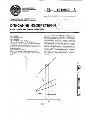 Способ автоматического регулирования процесса высокочастотной сварки (патент 1042930)