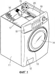 Узел сушильного короба и стиральная машина с таким узлом (патент 2419697)