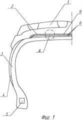 Покрышка пневматической шины (патент 2495761)