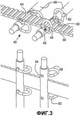 Устройство для продвижения упаковочных контейнеров (патент 2354594)