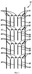 Неподвижный пленочный генератор и пленочная опорная конструкция для вертикальных многоступенчатых полимеризационных реакторов (патент 2403970)