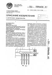 Наносекундный импульсный ускоритель (патент 1596436)