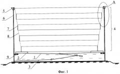 Плавающая крыша вертикального резервуара (патент 2302989)