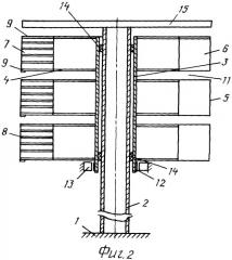 Энергетическая установка по использованию ветровой и солнечной энергии (патент 2347942)