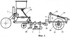 Гребневая сеялка (патент 2444883)