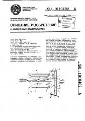 Горелочное устройство (патент 1010402)