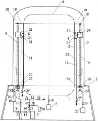 Способ и устройство контроля герметичности цилиндрических обечаек корпусов жидкостных ракет (патент 2617567)