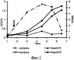 Средство, ингибирующее жизнедеятельность бактерий escherichia coli o75 №5557 (варианты) (патент 2524138)