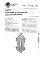 Устройство для контроля деформированного состояния массива горных пород (патент 1521873)