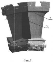 Способ обработки заготовок лопаток соплового аппарата газотурбинного двигателя (патент 2663371)