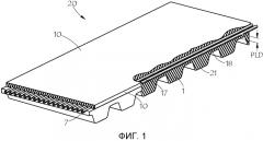 Устройство и способ изготовления бесконечных усиленных ремней (патент 2573021)