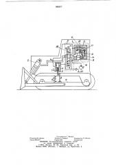 Гидропривод землеройной машины (патент 866077)