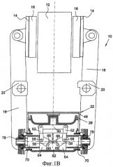 Компактный дисковый тормозной блок для рельсового транспортного средства (патент 2431067)