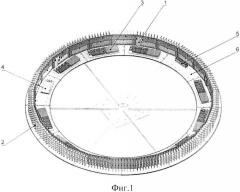 Цифровая кольцевая антенная решётка (патент 2630846)
