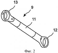 Способ изготовления тяги из композитного материала, содержащей усиленные концы (патент 2499669)