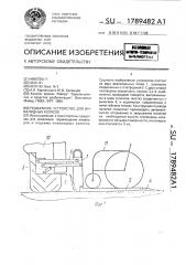Подъемное устройство для инвалидных колясок (патент 1789482)