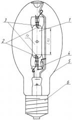 Газоразрядная лампа (патент 2328793)