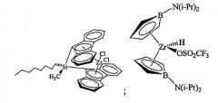 Катализаторы для получения бимодальных смол на основе комбинации хроморганического соединения и металлоцена (патент 2355709)