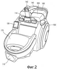 Пылесборное устройство пылесоса (варианты) (патент 2374977)