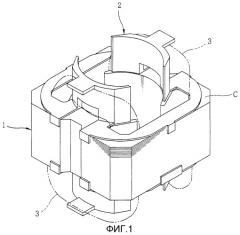 Узел статора электродвигателя и способ его изготовления (варианты) (патент 2269856)