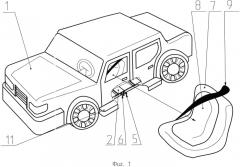 Способ проведения краш-теста автомобилей на боковой удар (патент 2567994)